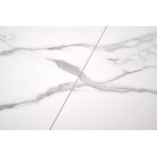 Balts izvelkams virtuves galds VIVALDI